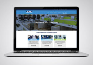 AST Business Movers Website Design